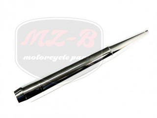 JAWA MUSTANG AUSPUFFTOPF VOLLST.CHROM