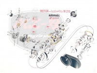 BABETTA 210 EXPLOSIONSZEICHNUNG VOM MOTOR