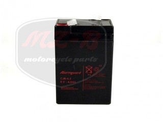 EGYÉB UNIVERSAL BATTERIE 6V  4,5AH  70X48X102