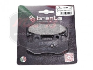 SUZUKI BURGMAN BREMSKLOTZ IM SATZ HINTEN 81X42X8,3 BURGMAN250-400
