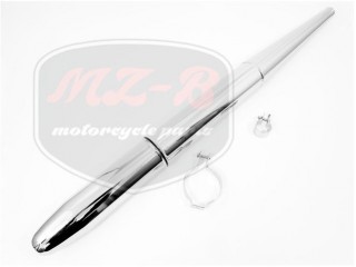 SIMSON SCHWALBE AUSPUFFTOPF VOLLST.CHROM