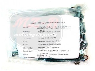 JAWA 354 SCHRAUBE SATZ F.MOTORGEHAUSE