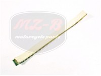 SIMSON SCHWALBE GUMMIKANTE RECHTS  WEISS