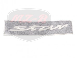 SIMSON STAR AUFKLEBER/NEGATIV/ F.KRAFTSTOFFBEHALT.