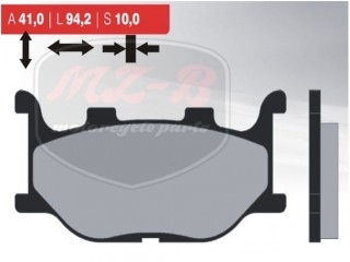 YAMAHA UNIVERSAL BREMSKLOTZ TDR,YP,XVS /BRENTA/