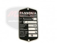 PANNONIA UNIVERSAL TYPSCHILD /P SERIE/