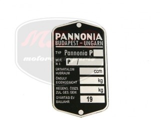 PANNONIA UNIVERSAL TYPSCHILD /P SERIE/