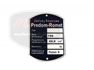 ROMET UNIVERSAL TYPSCHILD
