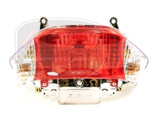 KÍNAI ROBOGÓ 4 TACT BREMSSCHLUßLEUCHTE VOLLST. 4T/WEIß BLINKER/