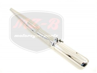 SIMSON ENDURO AUSPUFFTOPF VOLLST.CHROM SPORT D32