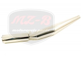 ETZ 250 AUSPUFFTOPF VOLLST.CHROM SPORT