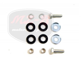 SIMSON SCHWALBE SCHRAUBENSATZ HINTEN FUSSREST