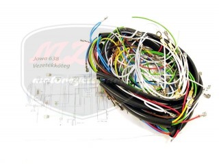 JAWA 350 12V KABELBAUM /638/