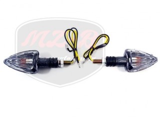 EGYÉB UNIVERSAL BLINKLEUCHTE CARBON PAAR LED /E/