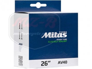 Mitas Kerékpár Tömlő SCHLAUCH 347/62-559 26-1,75/2,45 AV40 SLUG