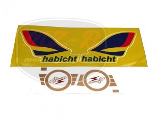SIMSON STAR AUFKLEBER SATZ /HABICHT/