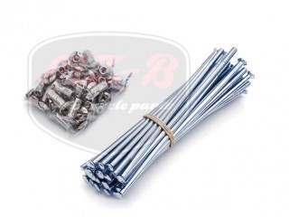 MZ/ES 250/2 SPEICHE+NIPPEL 121 MM SATZ ZINK