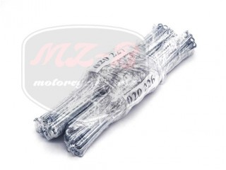 JAWA PERAK SPEICHE+NIPPEL SATZ+RÜCKSEITE