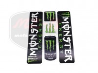 EGYÉB UNIVERSAL AUFKLEBER SATZ MONSTER SCHWARZ-WEISS