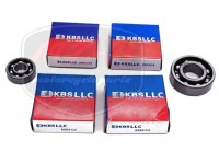 SIMSON 51 RILLENKUGELLAGER SATZ F. MOTORGEHAUSE "KBS"6 ST.