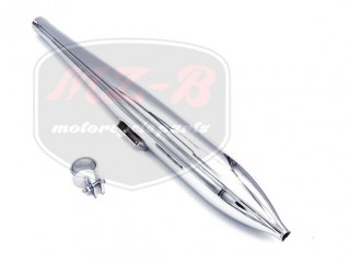 ROMET KOMÁR AUSPUFFTOPF VOLLST.CHROM