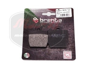 YAMAHA AEROX BREMSKLOTZ IM SATZ 46X53X6,4 AEROX HINTEN BRENTA
